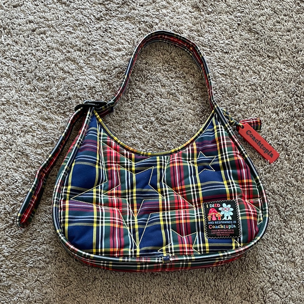coach CoachTopia loop ergo plaid stars